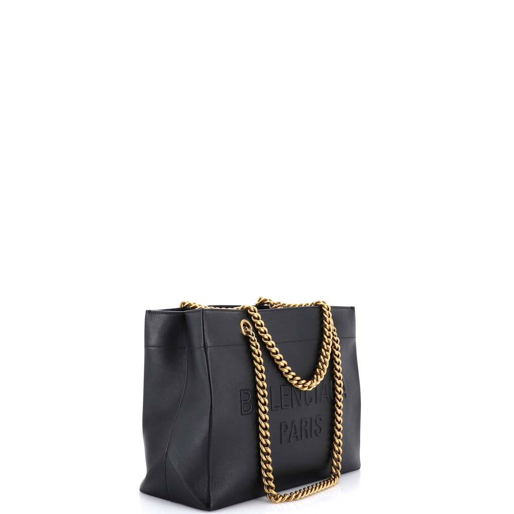 Balenciaga Duty Free Chain Tote Leather #240428B17B - Picture 2 of 8